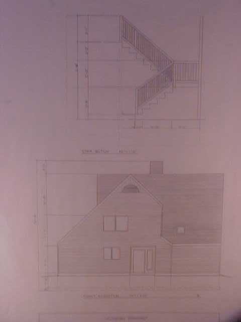 ELEVATION/STAIR SECTION